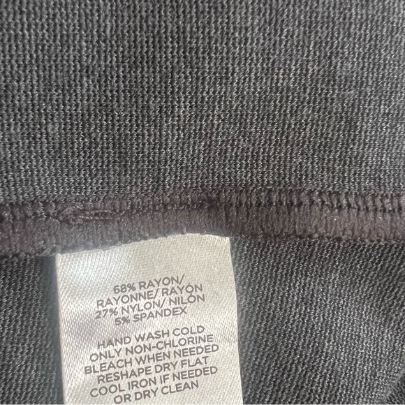 LOFT WOMENS LEGGING GRAY NWT SIZE M - Picture 6 of 6